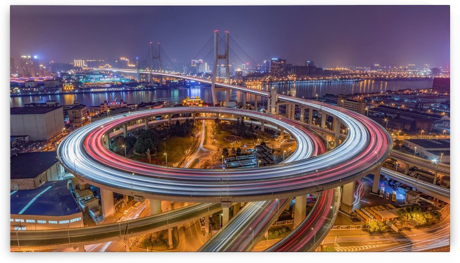 The Nanpu Bridge by 1x