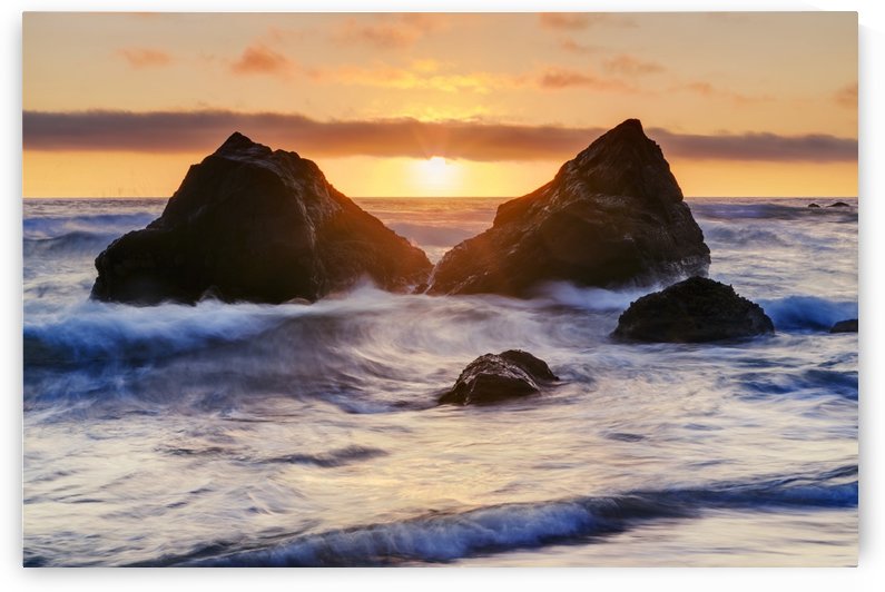 False Klamath Cove Beach, Redwood National and State Parks; California, United States of America by PacificStock