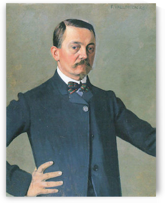 Self Portrait by Felix Vallotton