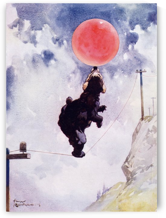 I Wonder What It Is. From the picture by Harry Rowntree from the book Princess Marie-José's Children's Book published 1916. by PacificStock