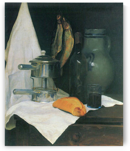 Still Life with Herrings by Felix Vallotton