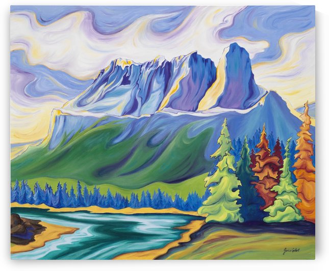 Castle Mountain Beauty by Janice Gallant