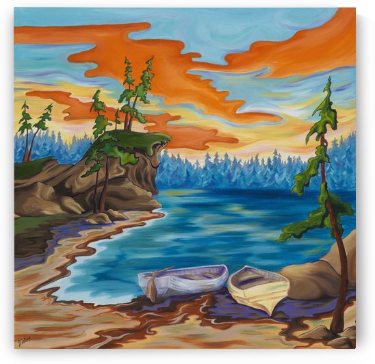 Evening Cove by Janice Gallant