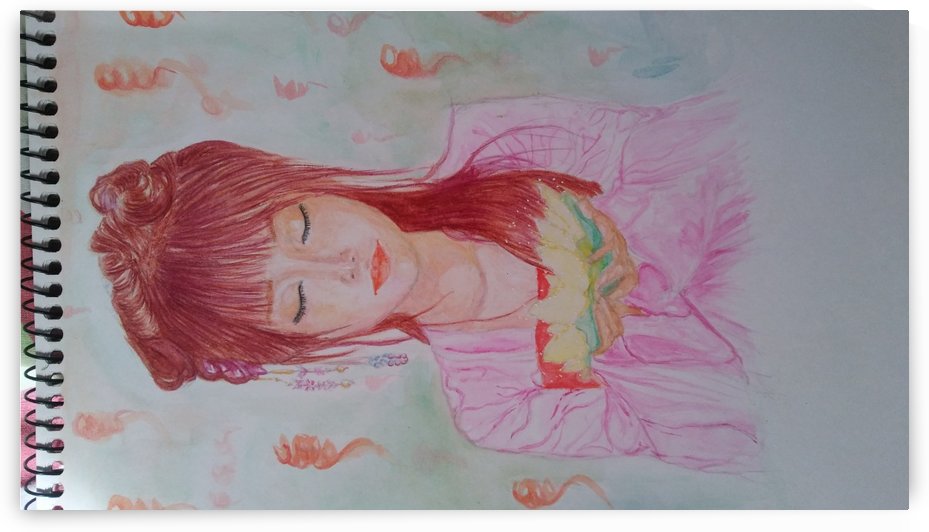 traditional chinese girl by xarart