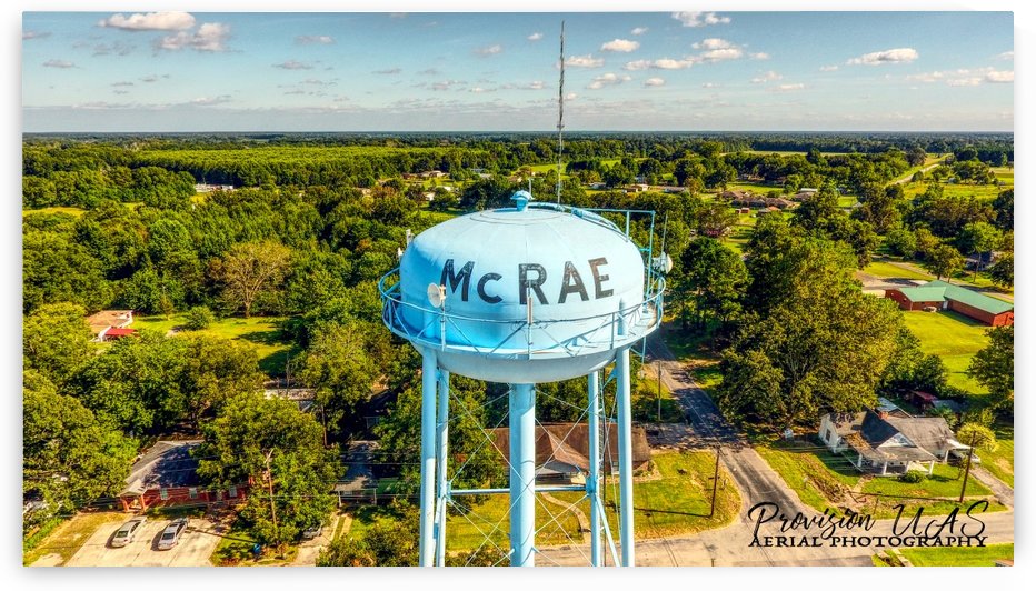 McRae, AR | Water Tower by Provision UAS