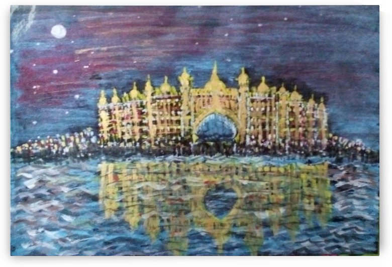 Golden palace by Raja Hussain