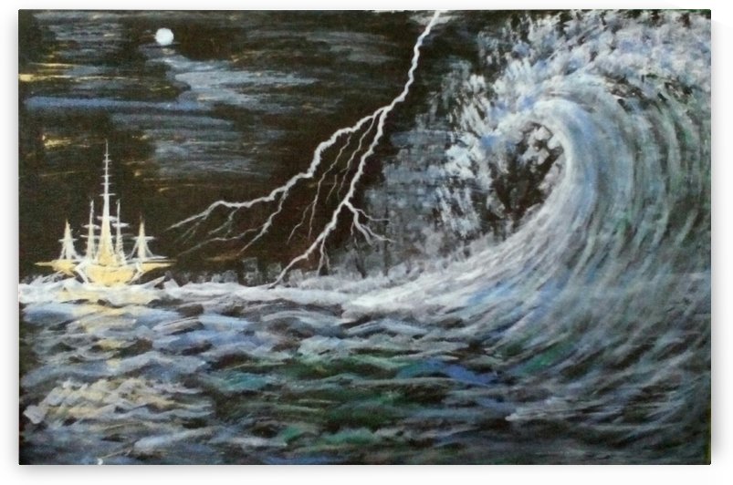 thunder waves by Raja Hussain