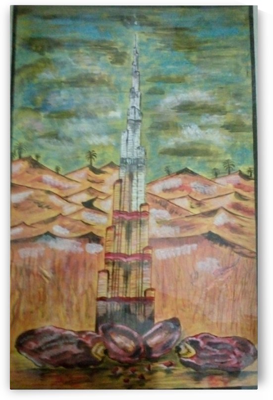 born of burj kalifa by Raja Hussain