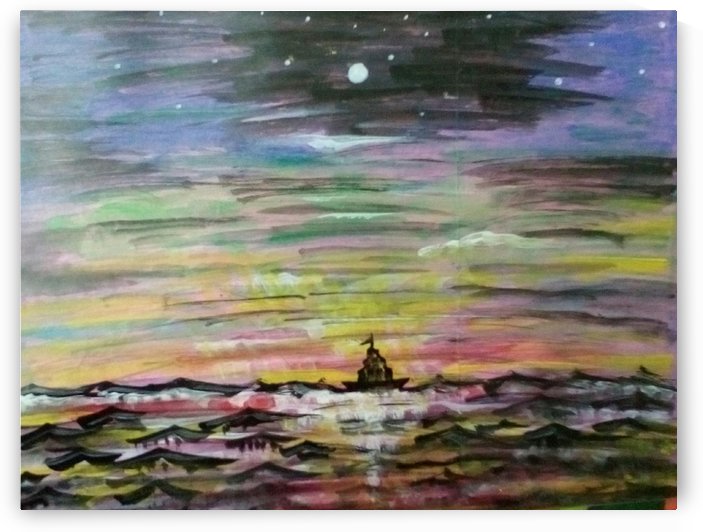 colored sky by Raja Hussain