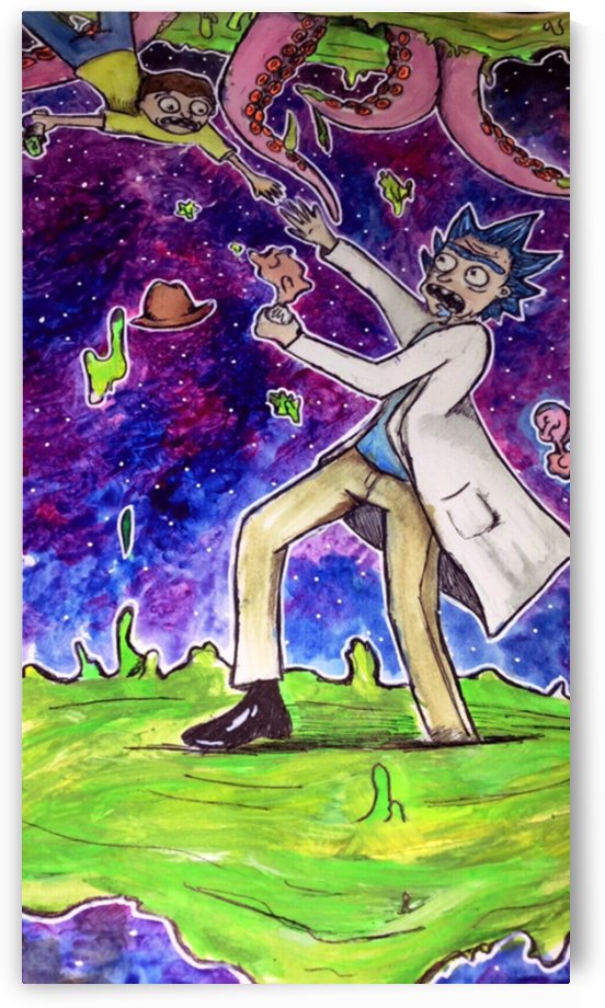 Rick and Morty Fanart by Makayla Ellis