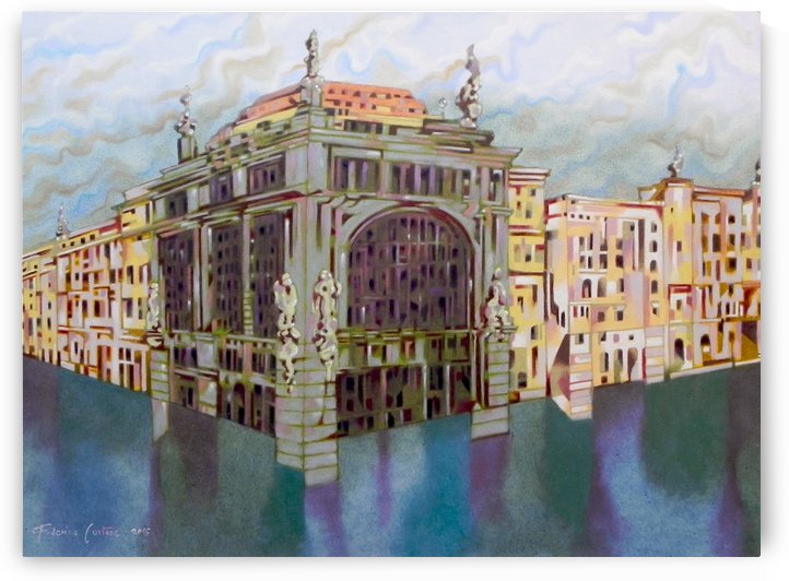 memory of Saint Peterburg, Nevskij Prospekt by federicocortese