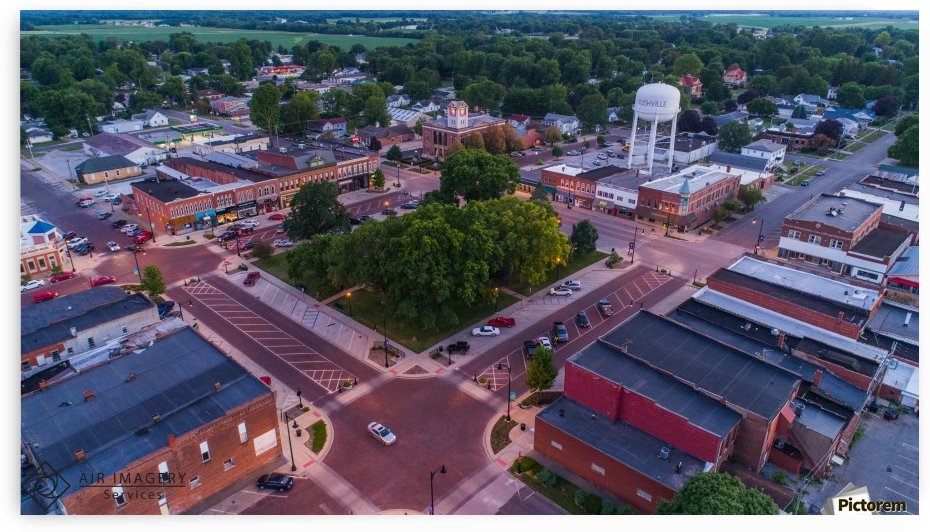 Rushville, IL Square by Jordan Williams of Air Imagery Services