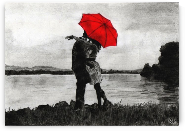 The Kiss by jeffin george