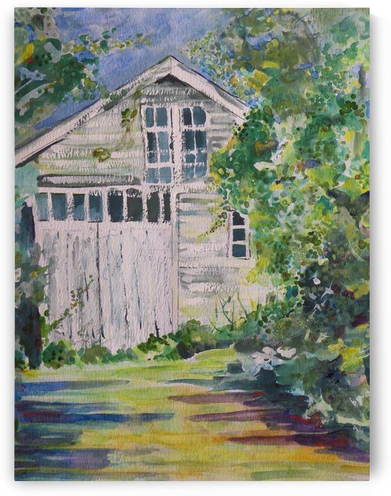 The Old Garage in Ball Lane by Adrian Butt