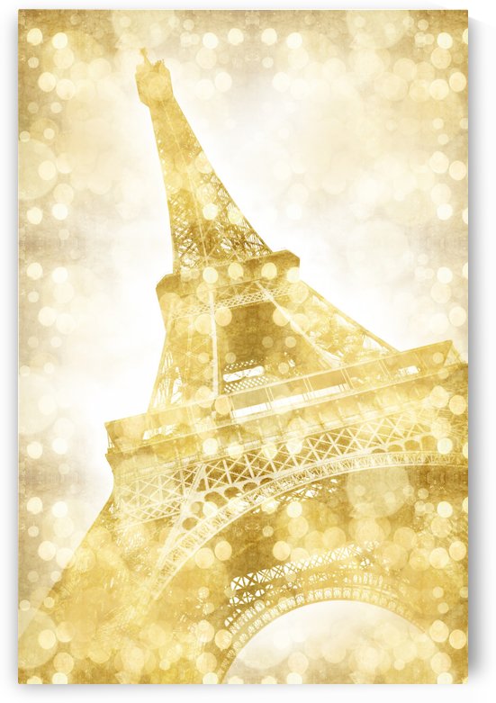EIFFEL TOWER | golden illusion by Melanie Viola