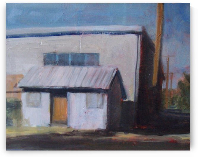 Alley View by DONNA REIBSLAGER