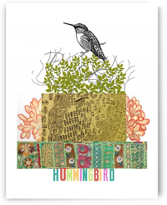 Hummingbird by DONNA REIBSLAGER