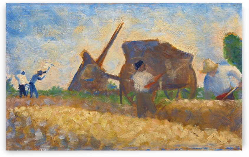 Les Terrassiers by Georges Seurat