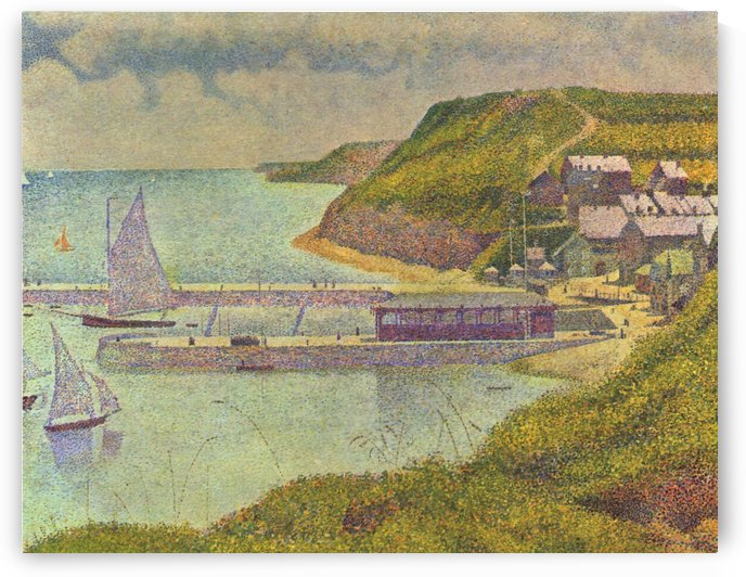 Port-en-Bessin by Georges Seurat