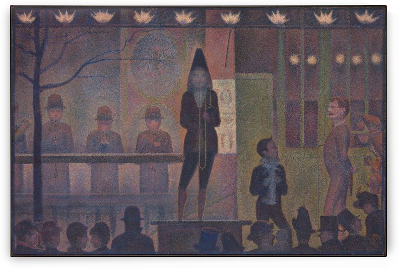 Circus Sideshow by Georges Seurat