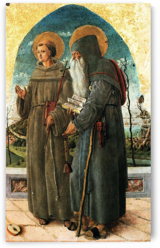 San Francesco e San Gerolamo by Giorgio Schiavone