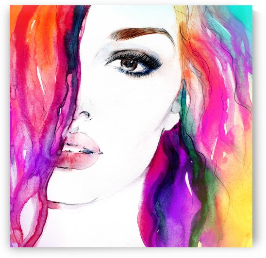 Abstract Woman by Stock Photography