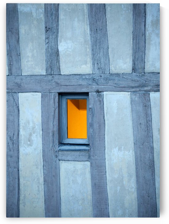 Mont Saint Michel Window by Maria Virginia Castro