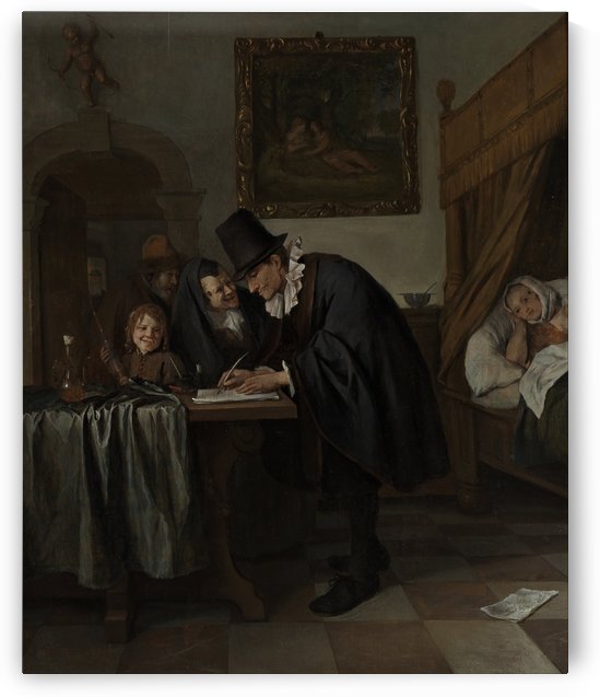 The Doctors Visit by Jan Steen