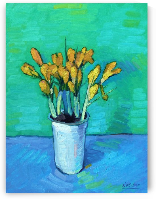 Crocuses by Ivan Kolisnyk