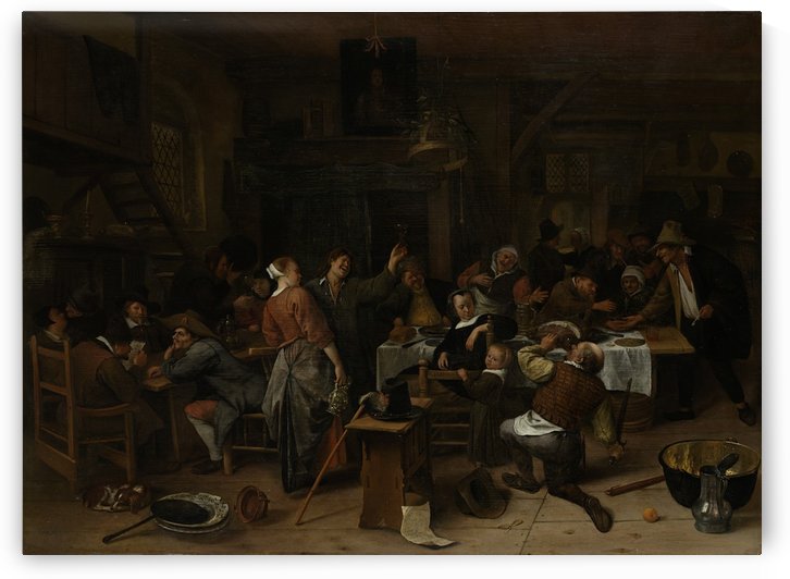 Prinsjesdag Rijksmuseum by Jan Steen