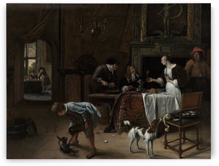 Easy come, easy go by Jan Steen