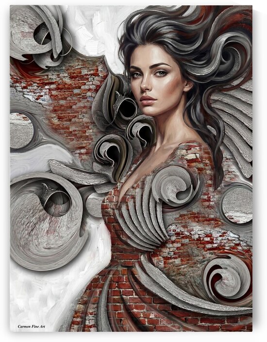 High Sketch of Pure Feeling by Carmen Art