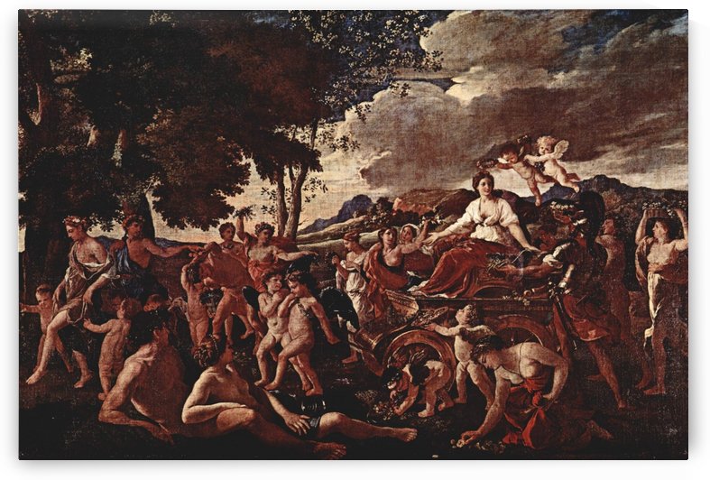 The Triumph of Flora by Nicolas Poussin