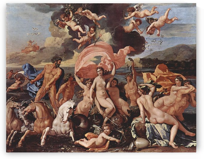 The Birth of Venus or The Triumph of Neptune by Nicolas Poussin
