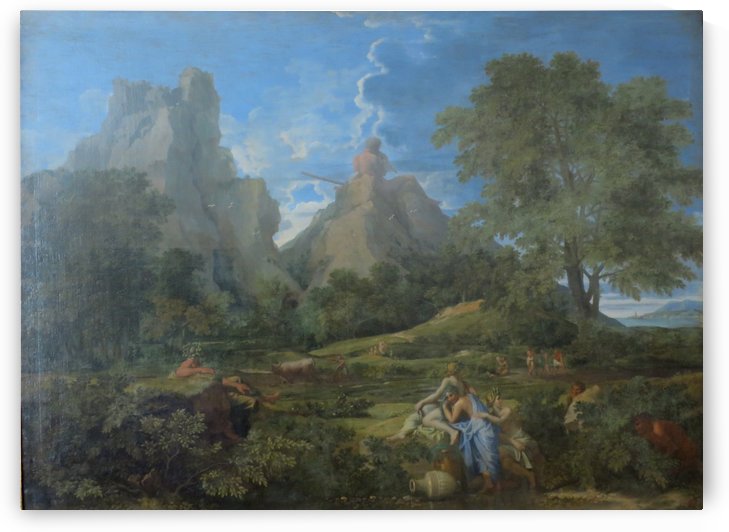Landscape with Polyphemus by Nicolas Poussin
