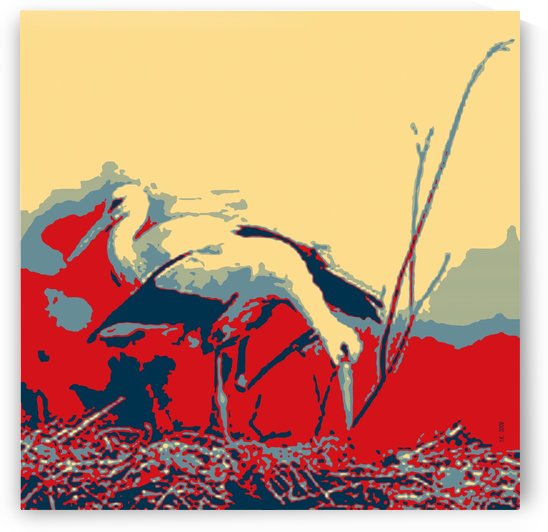 Storks-1 by Ivan Kolisnyk