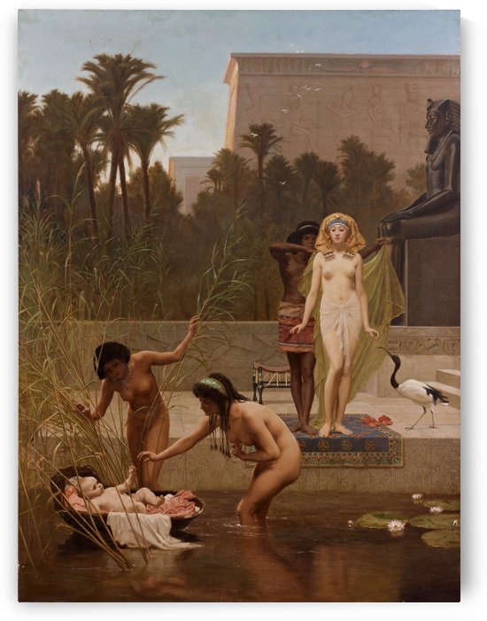 The Finding of Moses by Nicolas Poussin