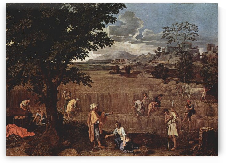 Ruth and Boaz by Nicolas Poussin