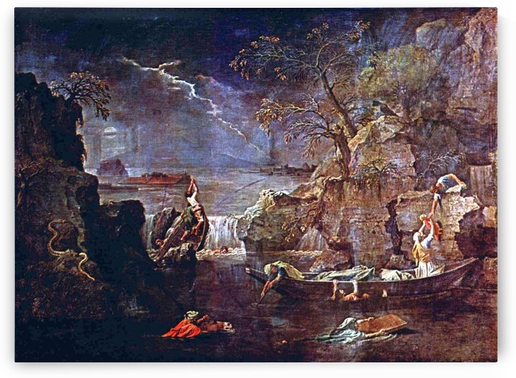 Winter or Flood by Nicolas Poussin