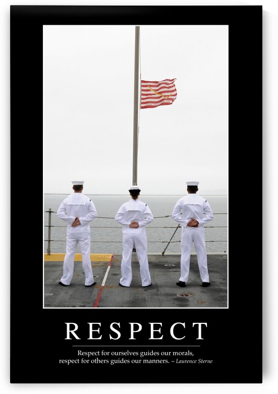 Respect: Inspirational Quote and Motivational Poster by StocktrekImages