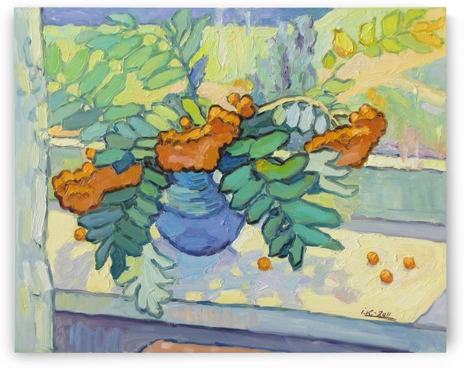 Ashberry on the Windowsill by Ivan Kolisnyk