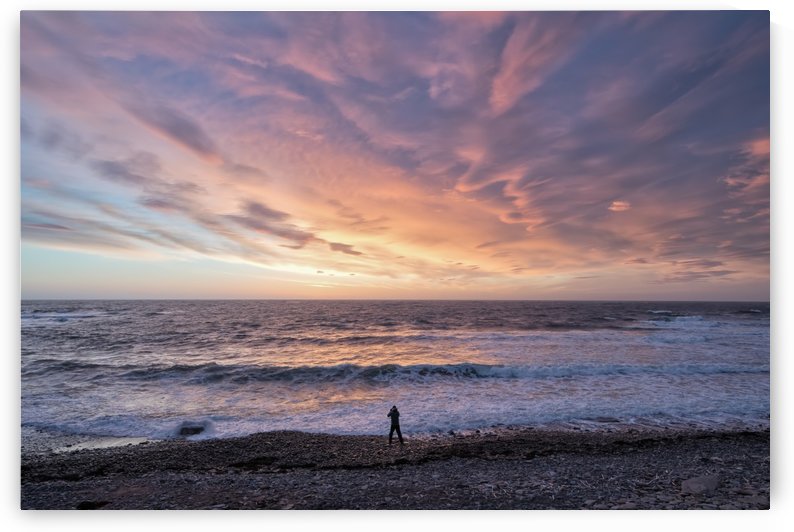 Seaside Sunset by Michel Soucy