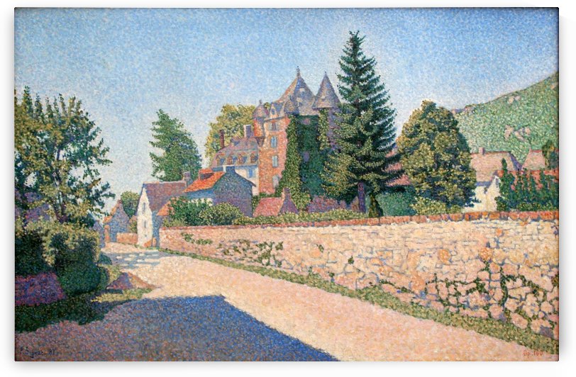 Comblat Castle by Paul Signac