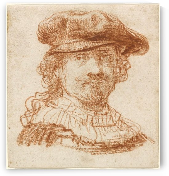 Self-portrait 1637 by Rembrandt