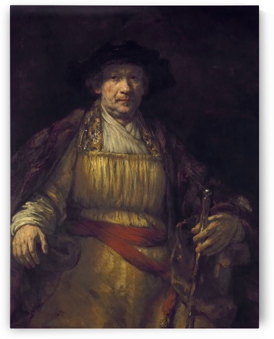Self-portrait 1658 by Rembrandt