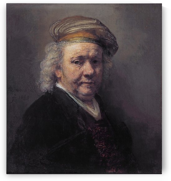 Self-portrait 1669 by Rembrandt