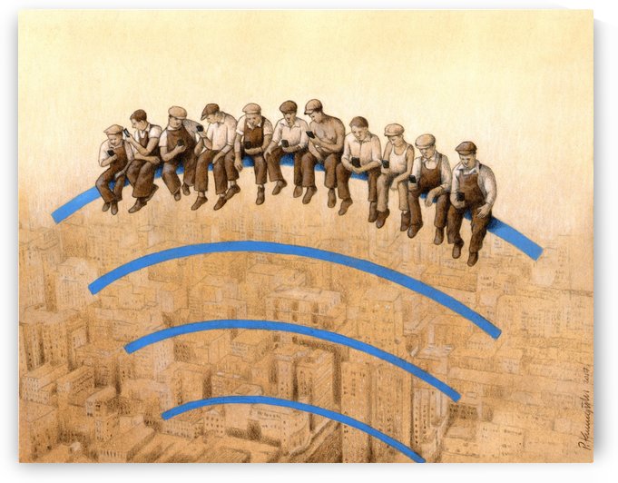 workers by Pawel Kuczynski
