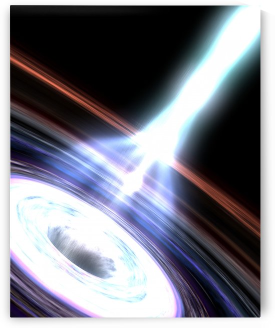Gamma Rays in Galactic Nuclei by StocktrekImages