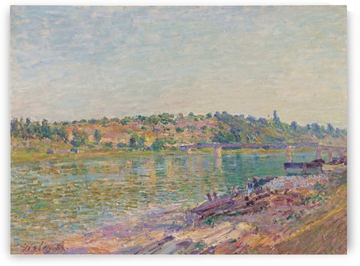 The Hill of Celle-Sous-Moret in Saint-Mammes by Alfred Sisley