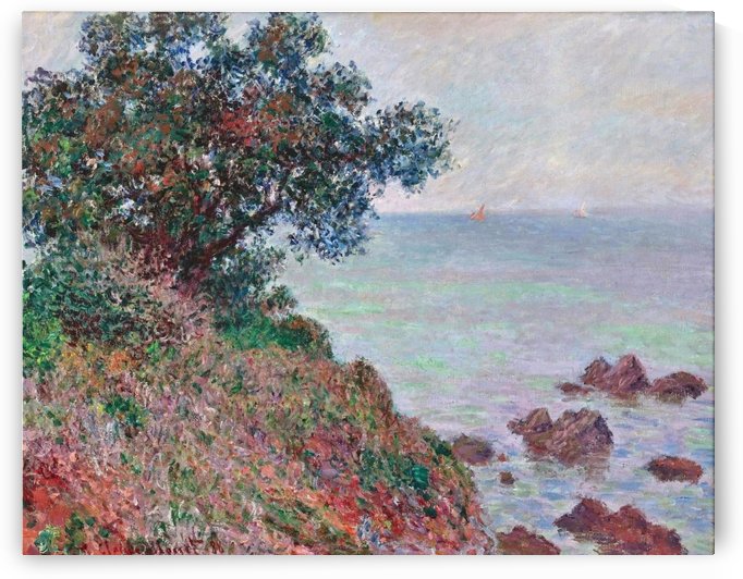 Mediterannian Coast, Grey Weather by Claude Monet